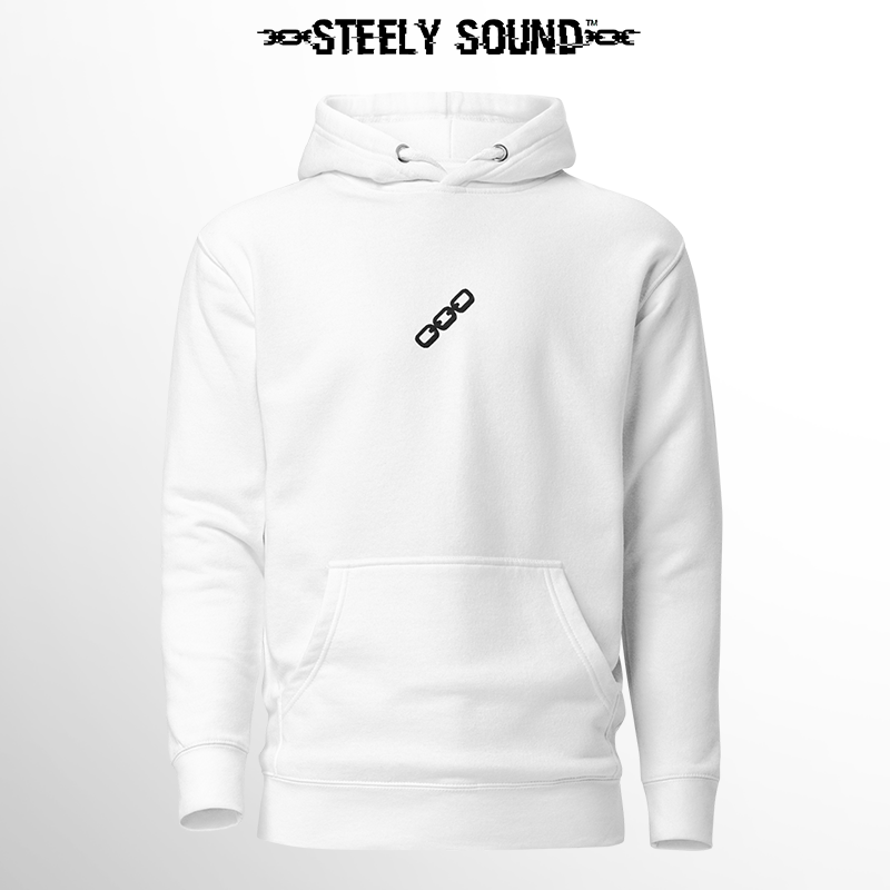THAT STEELY SOUND - White Hoodie