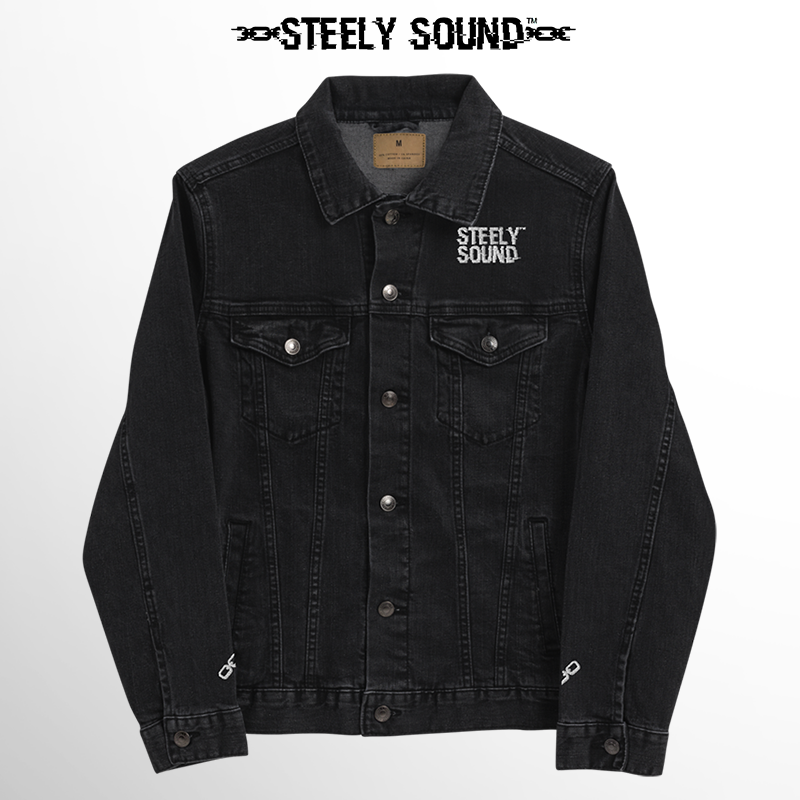 THAT STEELY SOUND - Denim Jacket Black