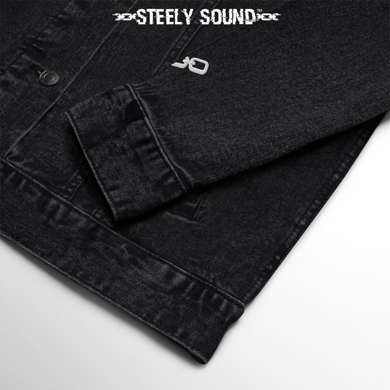 THAT STEELY SOUND - Denim Jacket Black