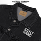 THAT STEELY SOUND - Denim Jacket Black