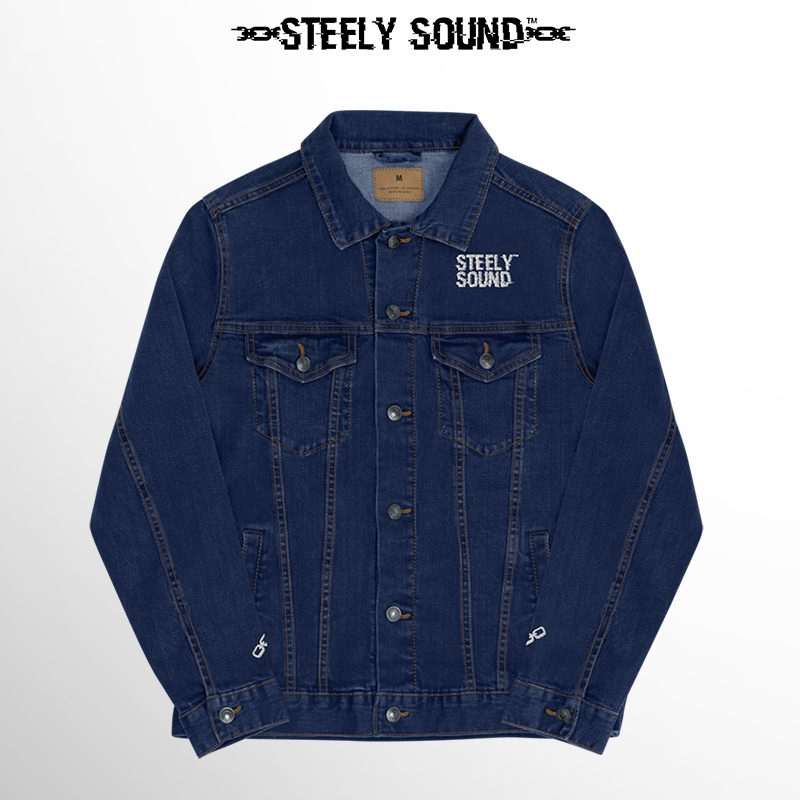 THAT STEELY SOUND - Denim Jacket Dark Blue