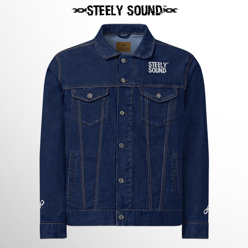 THAT STEELY SOUND - Denim Jacket Dark Blue