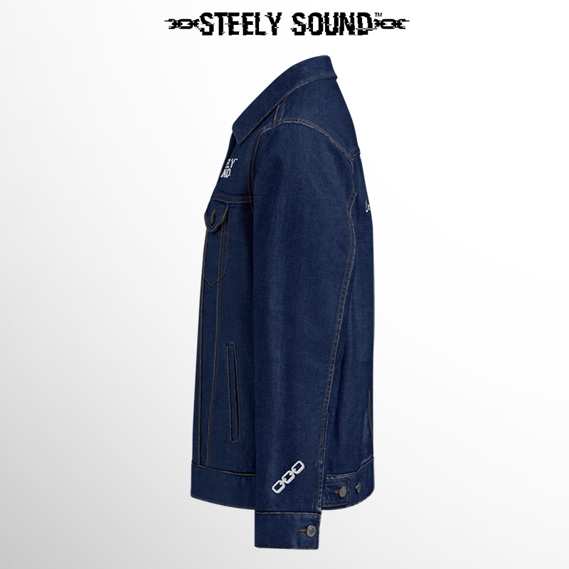 THAT STEELY SOUND - Denim Jacket Dark Blue