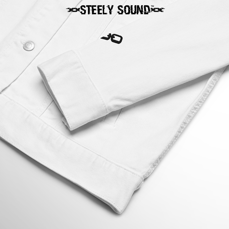 THAT STEELY SOUND - Denim Jacket White