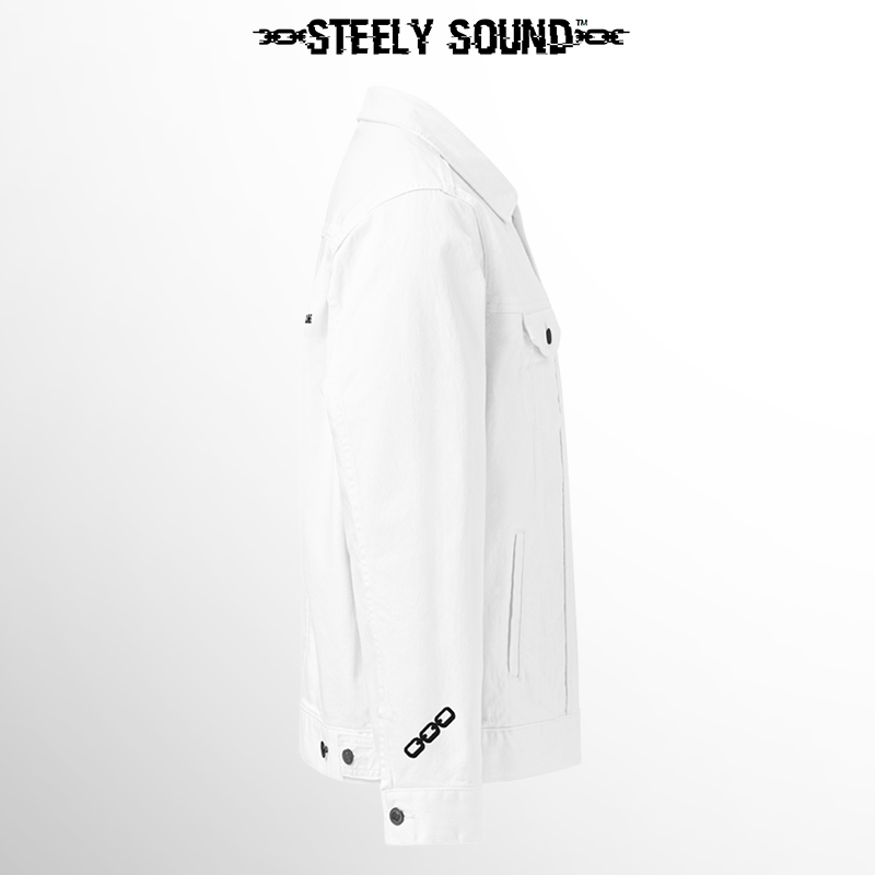 THAT STEELY SOUND - Denim Jacket White