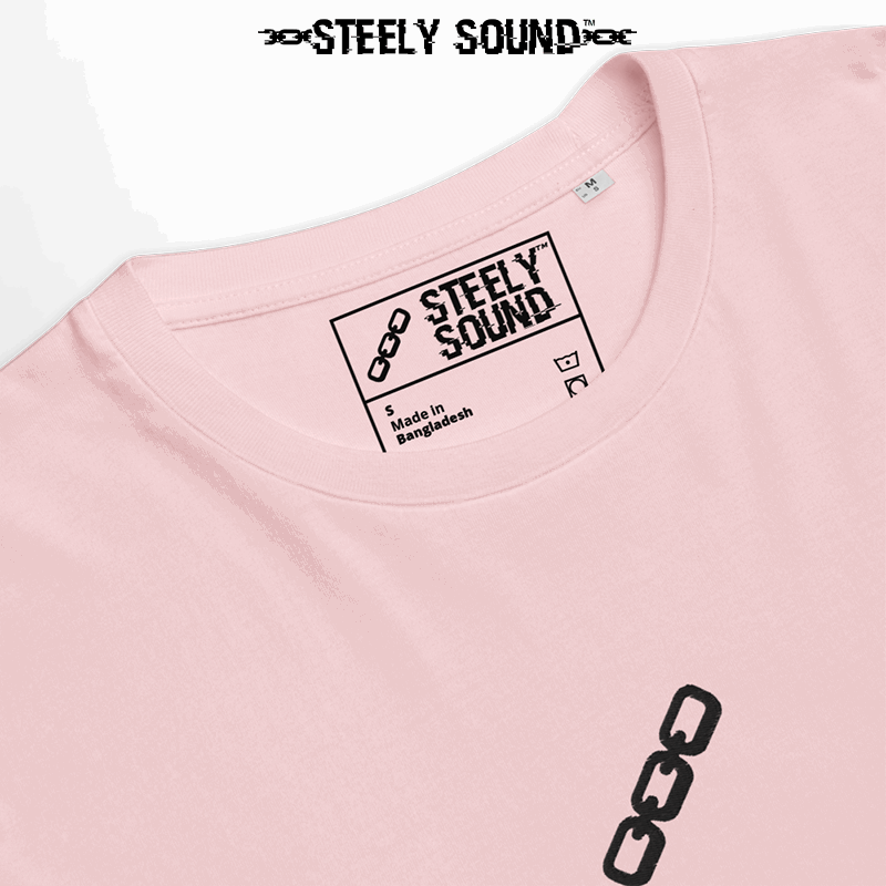 THAT STEELY SOUND - Essentials Cotton Pink T-Shirt