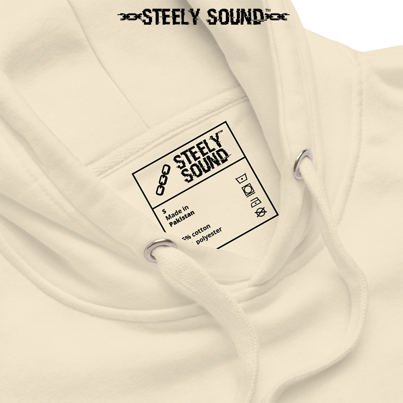 THAT STEELY SOUND - Essentials Light Yellow Hoodie