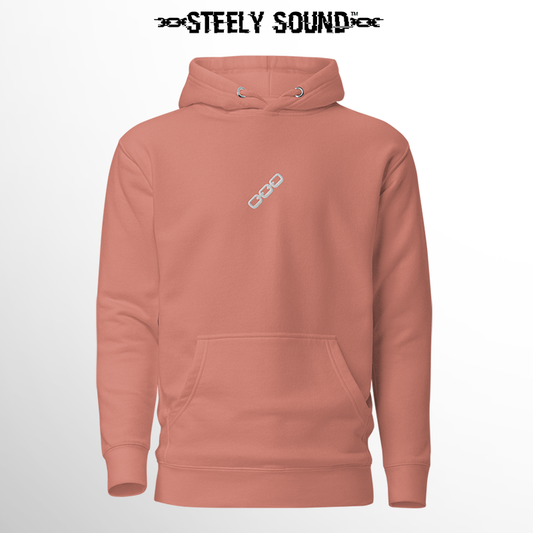 THAT STEELY SOUND - Essentials Dusty Rose Hoodie