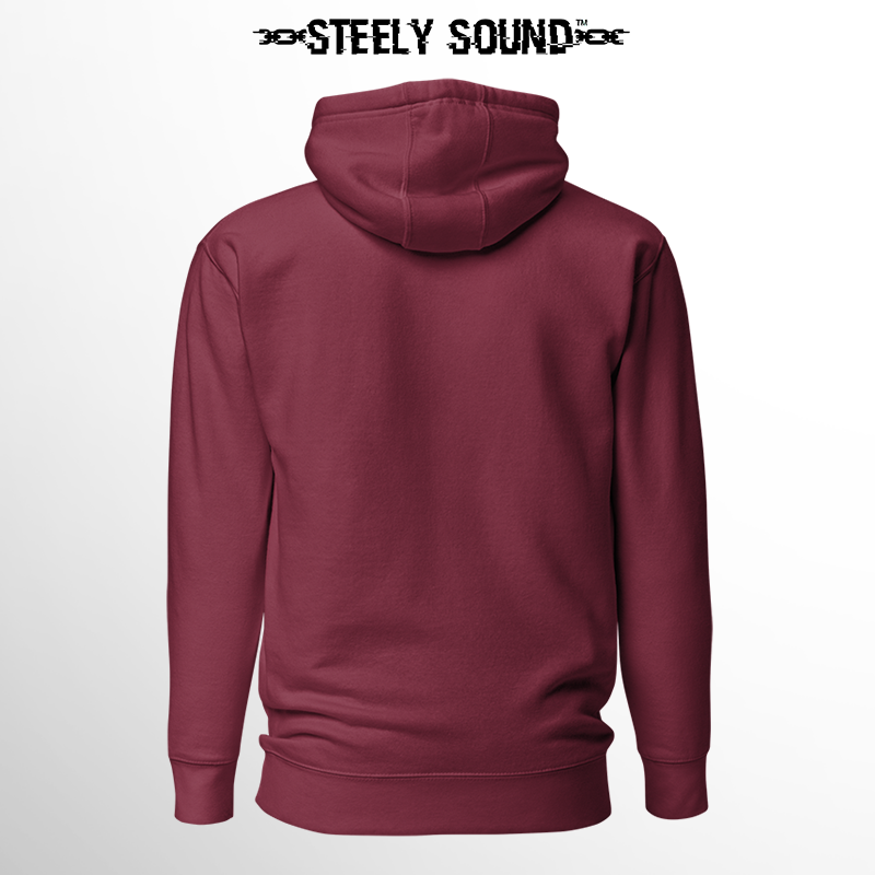 THAT STEELY SOUND - Essentials Maroon Hoodie