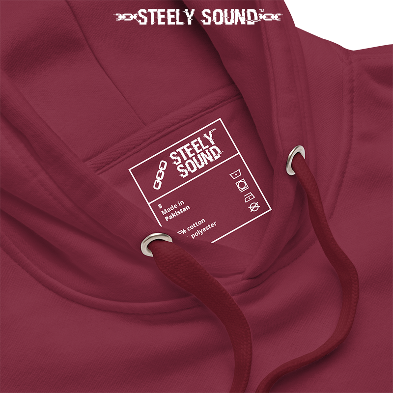 THAT STEELY SOUND - Essentials Maroon Hoodie