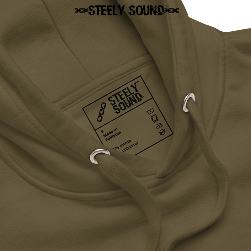 THAT STEELY SOUND - Essentials Military Green Hoodie