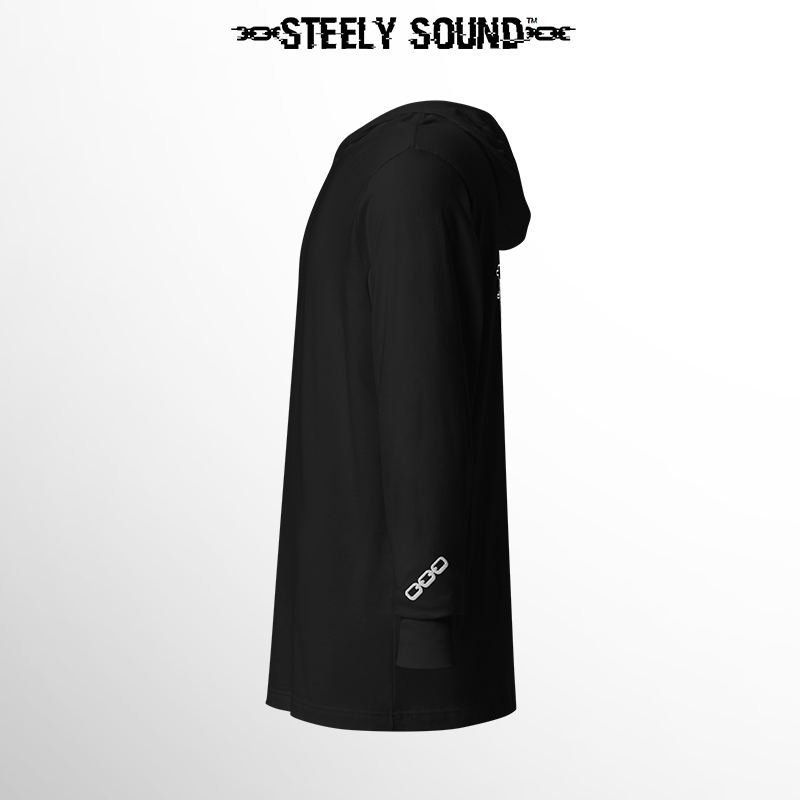 THAT STEELY SOUND - Black Hooded Tee